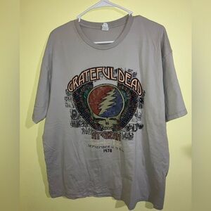 Grateful Dead Vintage Retro Startee graphic T-shirt 90s Tee Shirt Size XL Gizah